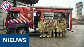 Brandweerwagen 20 voor het Laakkwartier  OMROEP WEST [upl. by Ellsworth]