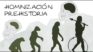 PREHISTORIA PROCESO DE HOMINIZACION [upl. by Akenahs]