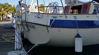 Gulf 32 pilothouse for sale by Rifkin Yachts SOLD [upl. by Aicnom21]