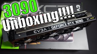 Nvidia RTX 3090 EVGA XC3 Ultra Unboxing And Review [upl. by Johnette789]