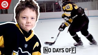 8YearOld Hockey Prodigy  Roman Marcotte Highlights [upl. by Denni747]