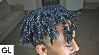 How To Do Two Strand Twists [upl. by Ellene]