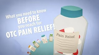 OTC Pain Medication What You Need to Know [upl. by Aninad]