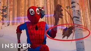 How SpiderMan Into The SpiderVerse Was Animated  Movies Insider [upl. by Doble]