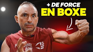 Comment INSTANTANÉMENT frapper plus fort en Boxe [upl. by Danna798]