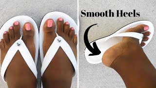 DIY Detox Pedicure Tutorial For Soft Summer Feet [upl. by Moyers]