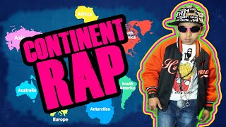 The Continent RAP Song  Learn Seven Continents  By Piyush  Gurukul Valley [upl. by Hujsak]