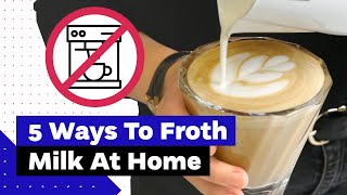 How To Froth Milk At Home Best Milk Frothers Review [upl. by Auburta160]