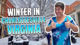 Living In Charlottesville Virginia amp WINTER FUN [upl. by Alimrahs337]