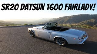 Datsun Fairlady 1600 Roadster SR20 Restomod build [upl. by Kerad]