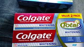 Colgate total vs Crest Pro Health review [upl. by Barbe]