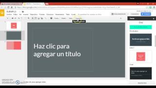 Cómo crear Presentaciones en Google Drive [upl. by Mulry651]