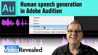 Human speech generation in Adobe Audition [upl. by Stodder]