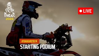 Starting Podium  Dakar 2024 [upl. by Alenoel]