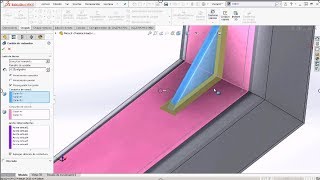 Cordón de soldadura en Solidworks 2018 [upl. by Antonina]