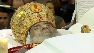 Egypt bids farewell to Coptic Pope [upl. by Pontus]