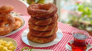 SIMIT 😍 1 Turkish Street Food Make Simit At Home [upl. by Gauntlett]