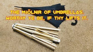 Build an Indestructible PVC Umbrella DA UBER BRELLA [upl. by Wailoo]