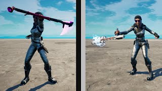 every single one handed pickaxe in fortnite GAMEPLAY [upl. by Nelehyram]