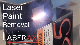 Laser Paint Removal  Paint Stripping With Laser  Laserax [upl. by Sonnie694]