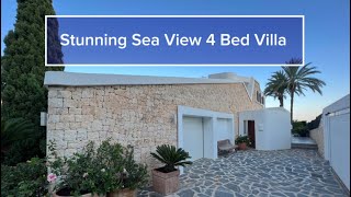 4 Bed Sea View Villa Javea Spain [upl. by Nitsirhc]