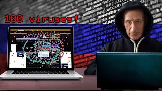 RUSSIAN HACKER DESTROYS INDIAN SCAMMER WITH 100 VIRUSES [upl. by Eizeerb]