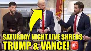 🚨SNL Just DESTROYED Trump amp Vance Over Zelensky Meeting [upl. by Glory239]