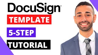 How To CREATE And Use DOCUSIGN TEMPLATES in 2025 Step By Step TUTORIAL [upl. by Onihc363]