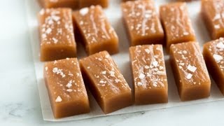 Homemade Salted Caramels Recipe [upl. by Abel]