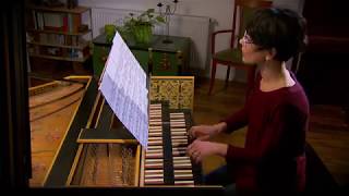 JSBach  G Leonhardt Fuga BWV 1001 Chiara MassiniCembalo [upl. by Oiracam]