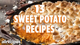 Our 13 Favorite Sweet Potato Recipes  Holiday Recipe Compilation  Allrecipescom [upl. by Templia]