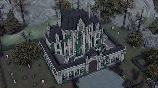 Vlads manor  The Sims 4 Speed build [upl. by Virgil367]