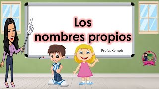 Nombres propios [upl. by Ahtamat]