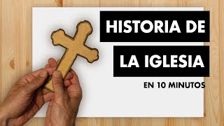 HISTORIA DE LA IGLESIA EN CASI 10 MINUTOS [upl. by Nellak]