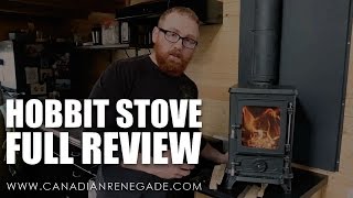 Tiny House Tiny Stove  Hobbit Stove Review [upl. by Ireland]