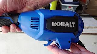 Kobalt 10 AMP 18 inch Corded String Trimmer Model KST 180 06 Attachment Capable [upl. by Thistle]