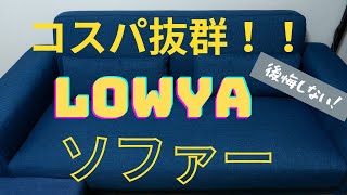 【レビュー】LOWYAロウヤのソファを2年間使用してみて！口コミ・評判通りのコスパ抜群なのか？ [upl. by Rossi742]