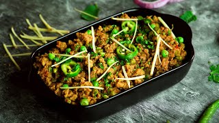 Keema Matar Recipe By SooperChef [upl. by Eves803]