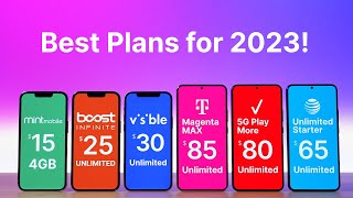 Best Cell Phone Plans for 2023 [upl. by Eslek]