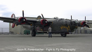 B24 Engine Start amp Takeoff [upl. by Issej532]