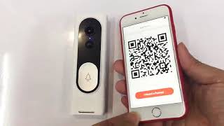 Adding smart doorbell cameraL21080PTY to TuyasmartSmart Life app [upl. by Aixela750]