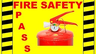 Fire Extinguisher Training  PASS  Fire Safety Training Video [upl. by Nelleh]