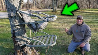 How to use a CLIMBER Tree stand  Summit Viper Climber TreeStand 2020 [upl. by Debarath]