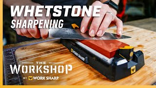 How To Sharpen a Knife with a Whetstone  Kitchen Knife Sharpening [upl. by Walston]