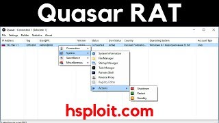 QuasarRAT  The Best Windows RAT  Remote Administration Tool for Windows [upl. by Tebazile]