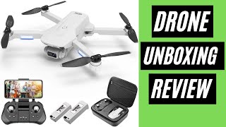 4DRC F8 GPS Drone with 4K Camera UNBOXING [upl. by Notyrb842]