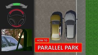 Learn how to PARALLEL PARK The easiest driving lesson by Parking Tutorial [upl. by Anecuza]