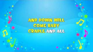 Rock a Bye Baby  Sing A Long  Nursery Rhyme  KiddieOK [upl. by Ciredec]