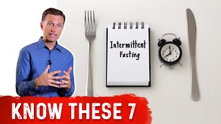 The 7 Important Intermittent Fasting Rules [upl. by Dhumma780]