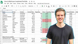 How To Create An Investment Portfolio in 2022 Super Easy [upl. by Harutak]